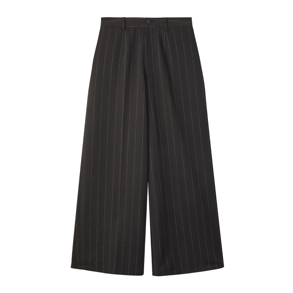 Black Stripe Pants