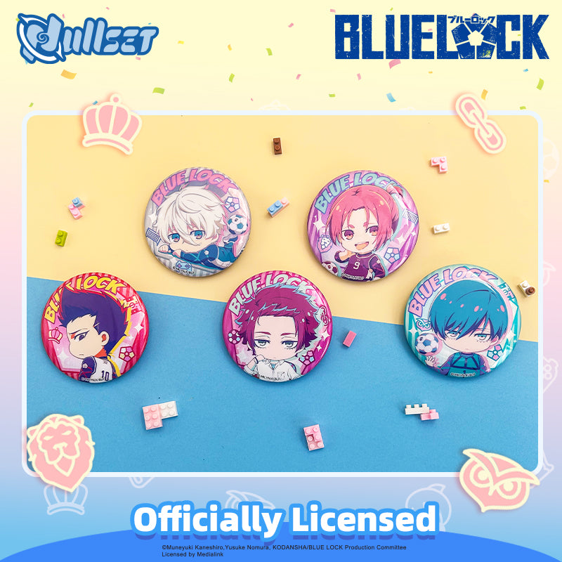 Blue Lock Mystery Badge Pack (Chibi Watercolor Series)