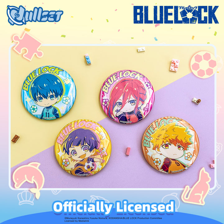 Blue Lock Mystery Badge Pack (Chibi Watercolor Series)