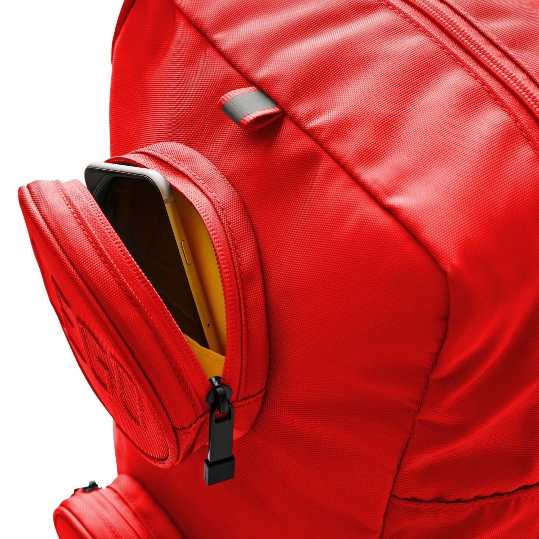 Signature Brick 1X2 Backpack (Bright Red)