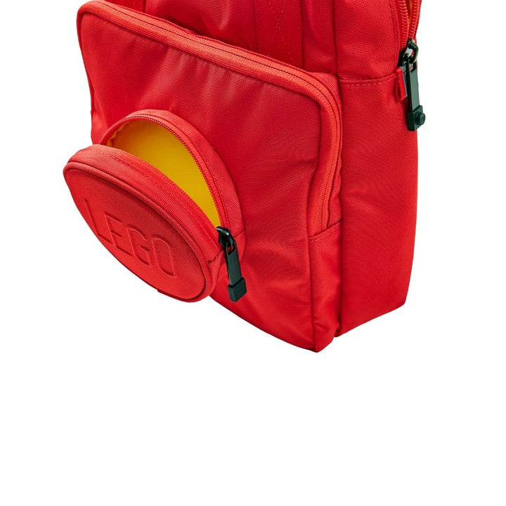 Signature Brick 1X1 Backpack (Bright Red)