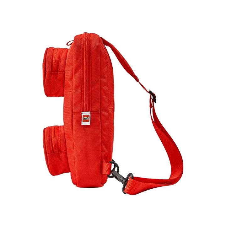 Signature Brick 1X2 Sling Bag (Bright Red)