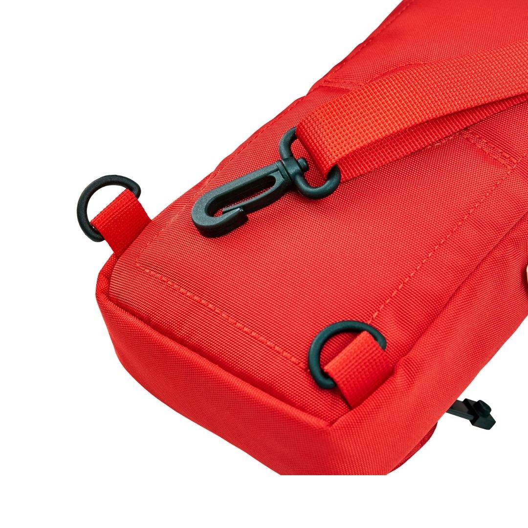 Signature Brick 1X2 Sling Bag (Bright Red)