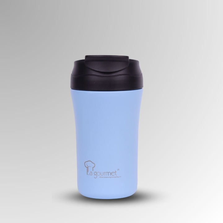 SUPERWIDE Thermal Mug 400ml (Vantablack / Milk Tea / Baby Blue)