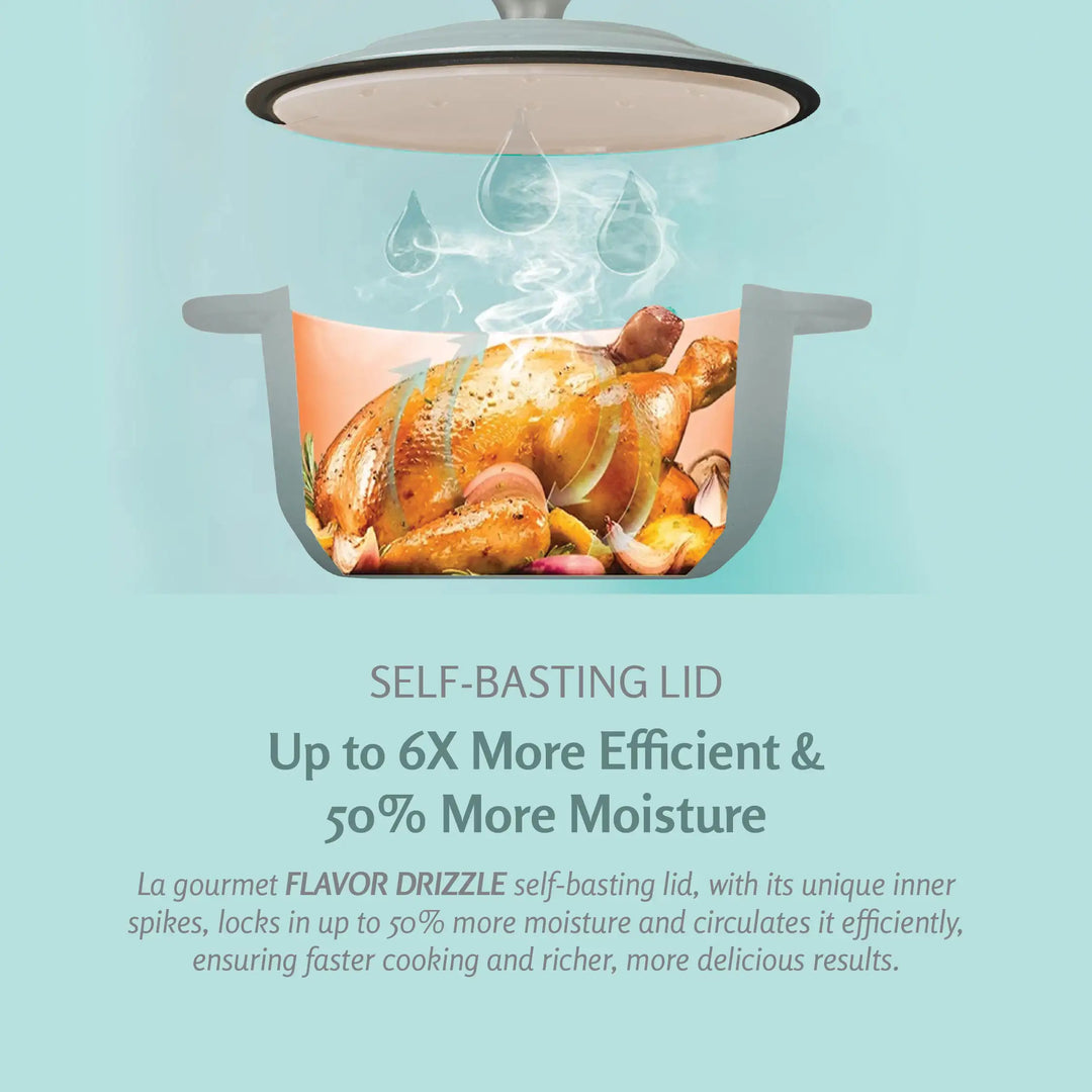 Amoura Cast Iron Casserole 24 x 11cm