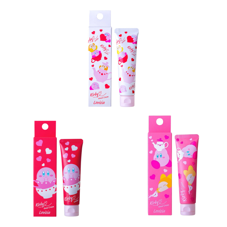 Star Kirby Hand Cream Heart 30g