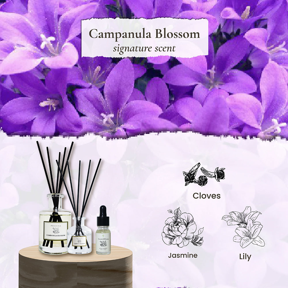 Signature Scents Reed Diffuser - Campanula Blossom