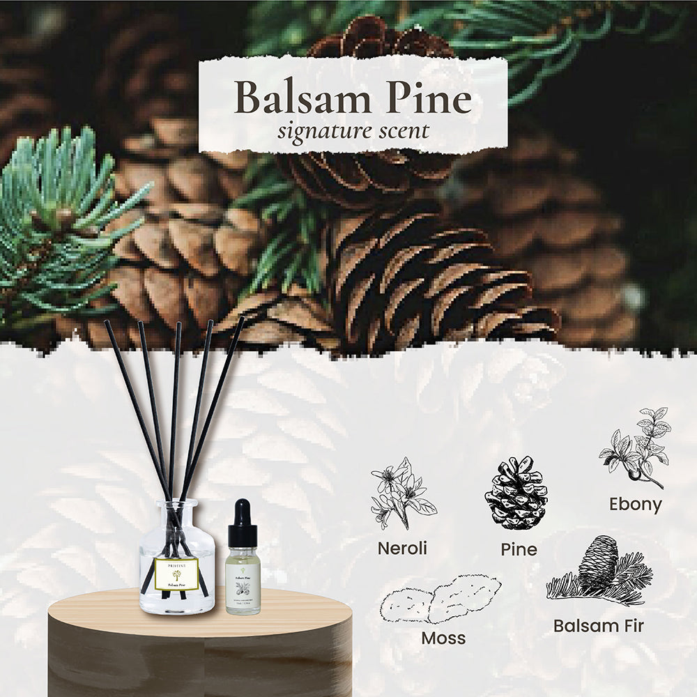 Signature Scents Reed Diffuser - Balsam Pine