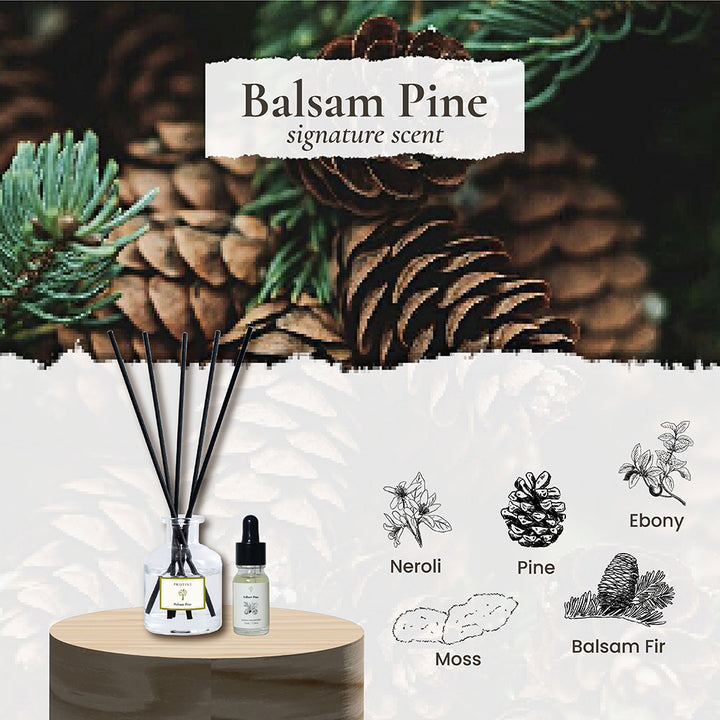 Signature Scents Reed Diffuser - Balsam Pine