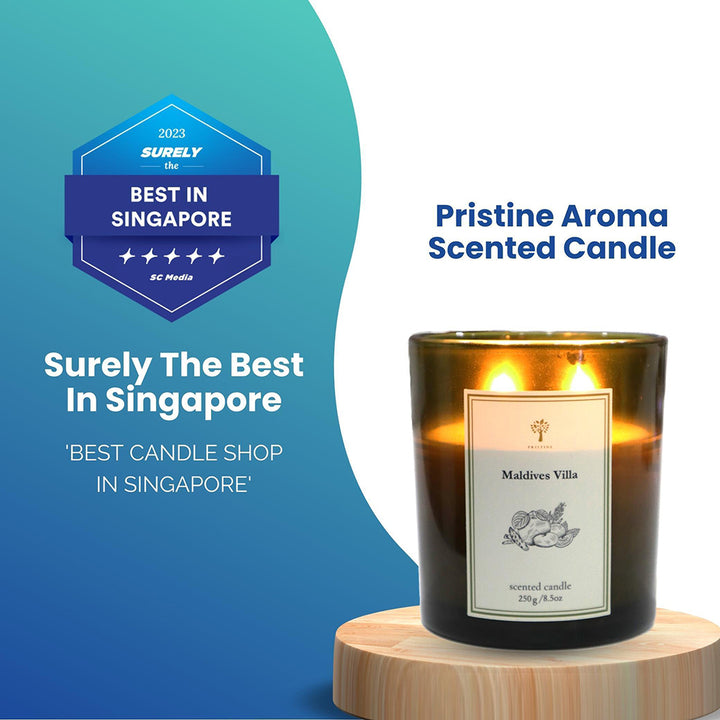 Hotel Scents Soy Wax Candle - Maldives Villa