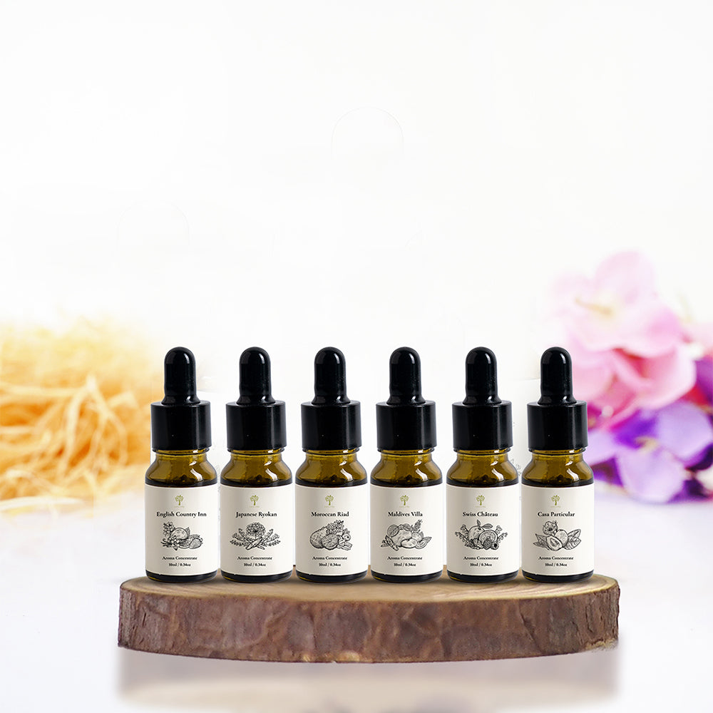 Aroma Concentrate Hotel Scents Set - 6 x 10ml