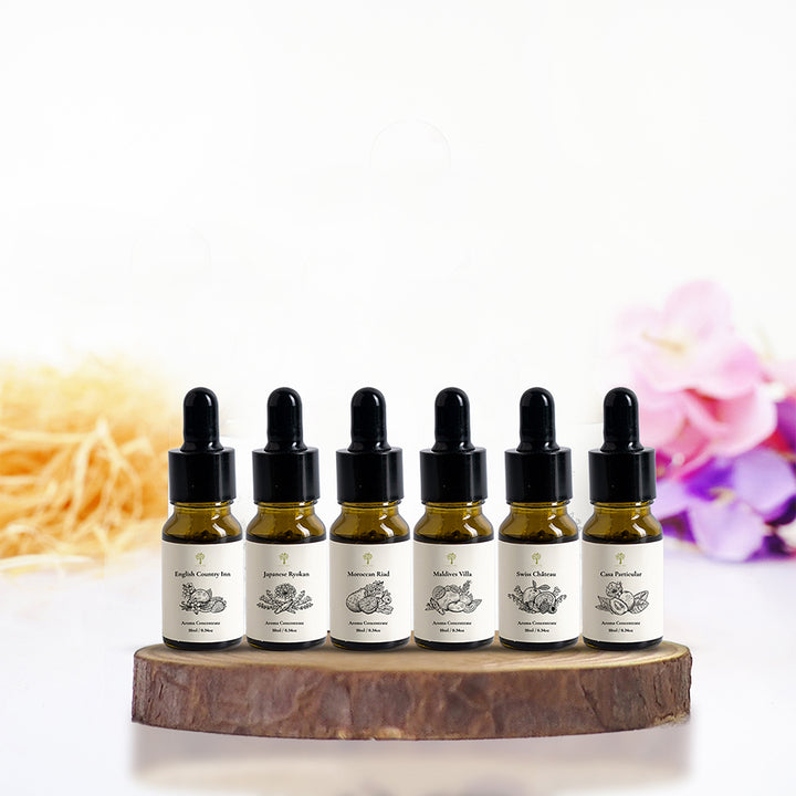 Aroma Concentrate Hotel Scents Set - 6 x 10ml