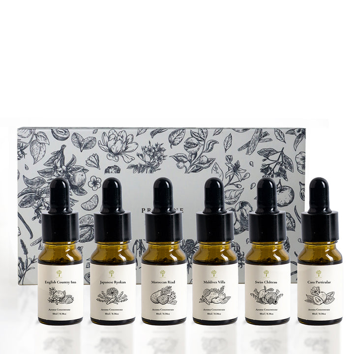 Aroma Concentrate Hotel Scents Set - 6 x 10ml