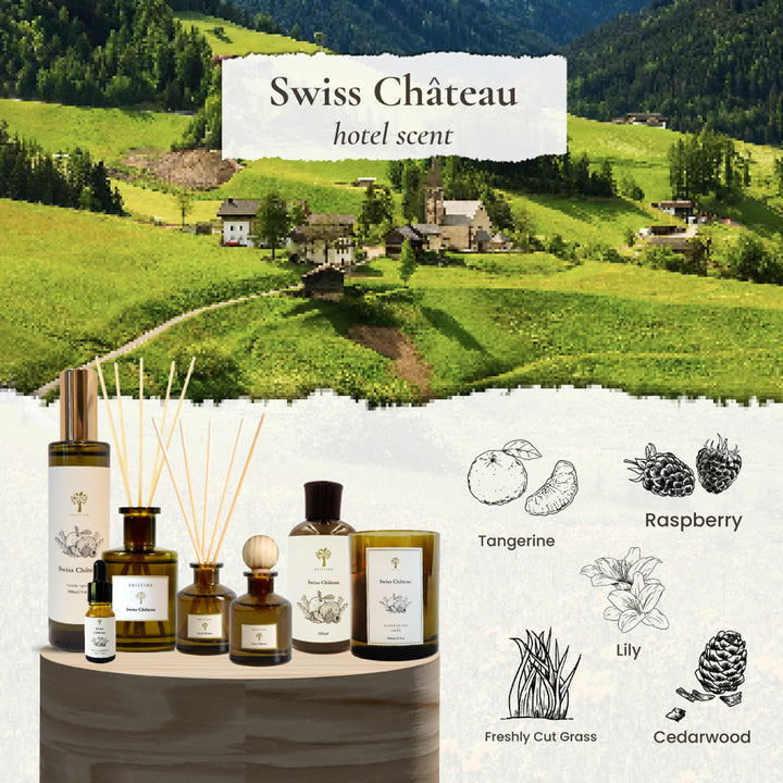 Hotel Scents Room Spray - Swiss Château 100ml
