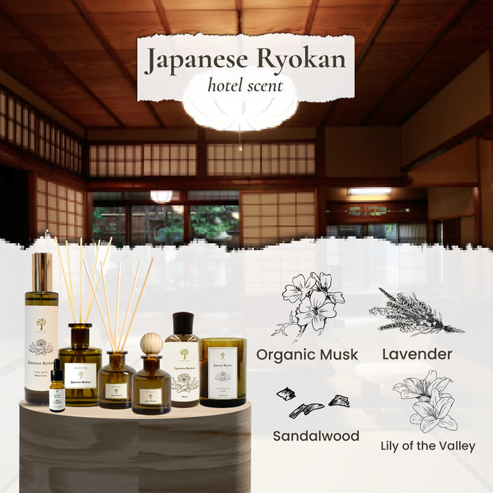 Hotel Scents Ball Diffuser - Japanese Ryokan 50ml
