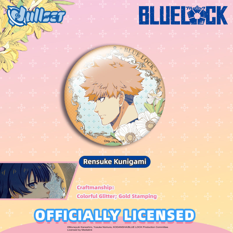 Blue Lock Mystery Badge Pack (The Language of Flower Series)