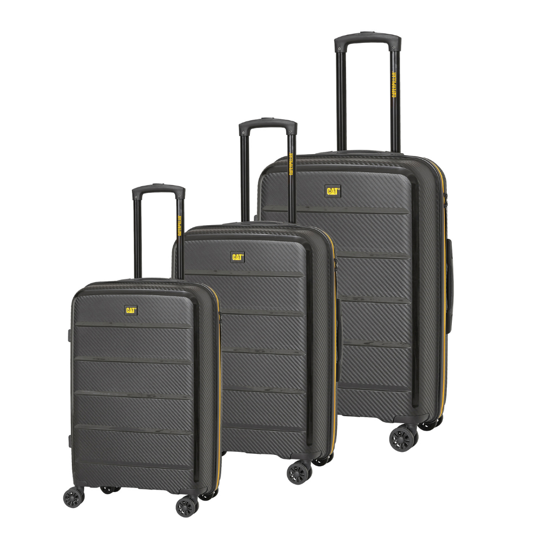 Combo 3 in 1 - CAT Cargo Cool Rack Luggage (Black)