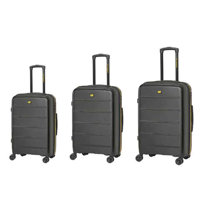 Combo 3 in 1 - CAT Cargo Cool Rack Luggage (Black)
