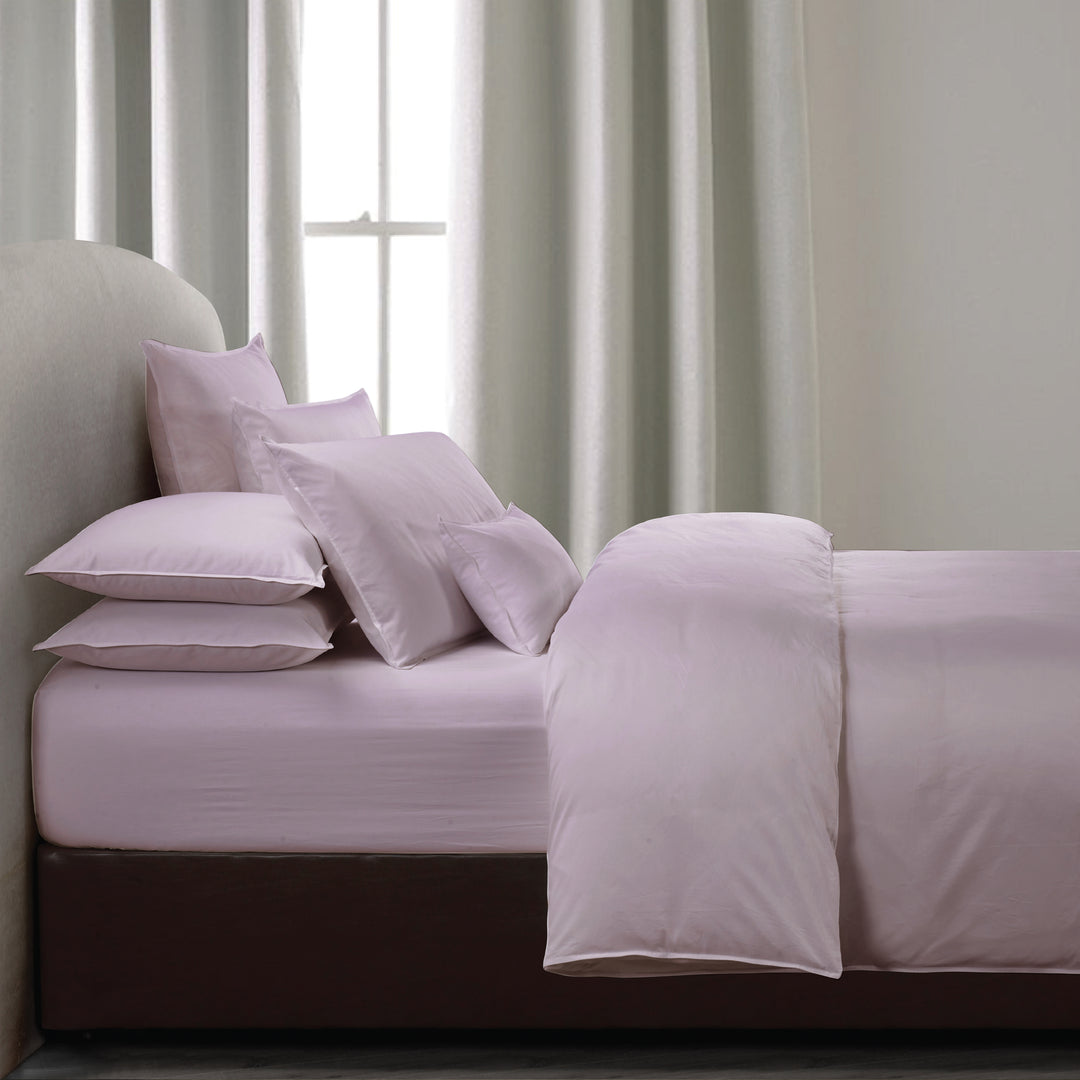 4pcs Fitted Sheet Set 1000TC (Super King-Lavender)