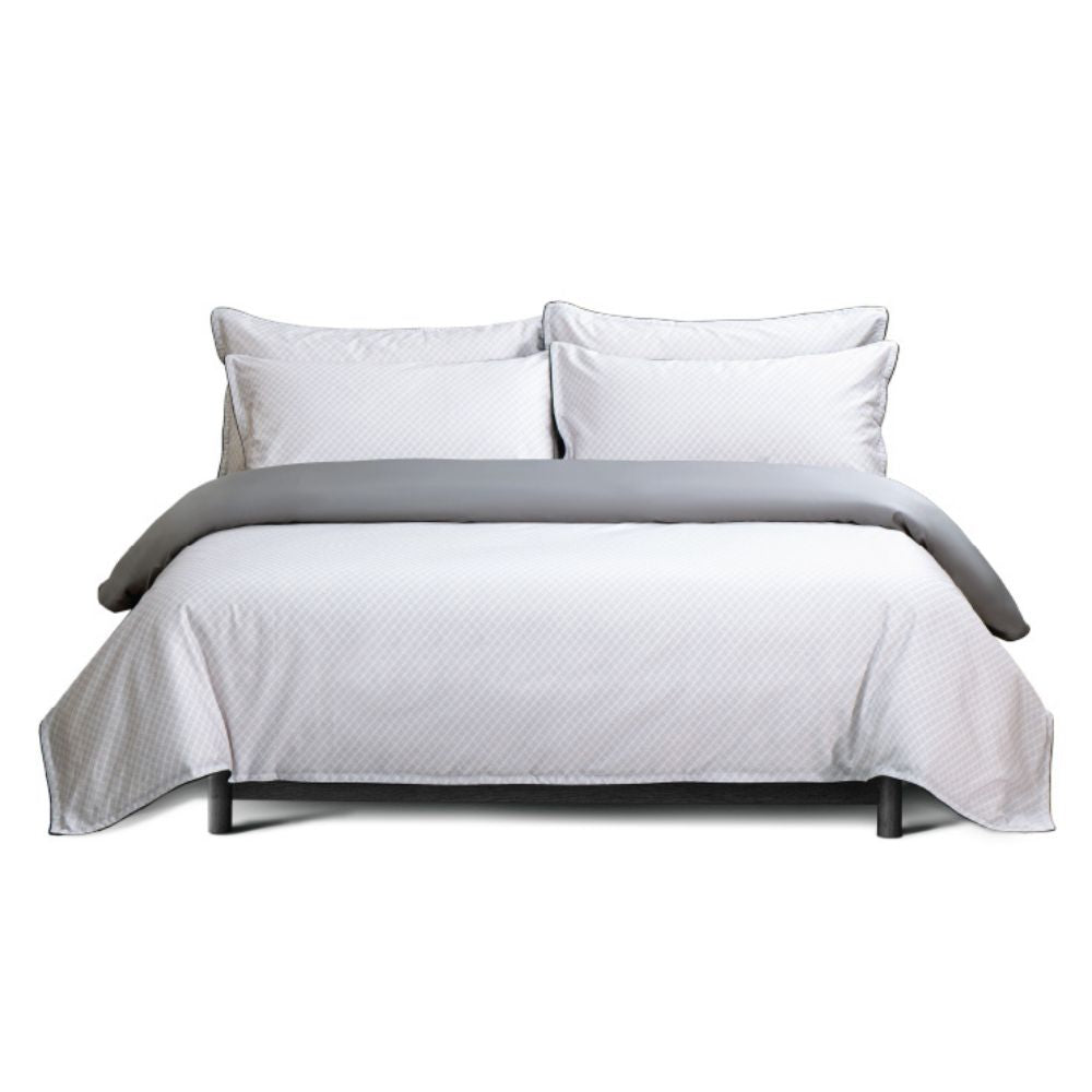 100% Long Staple Cotton Prints 1100TC Bed Set - Kosei