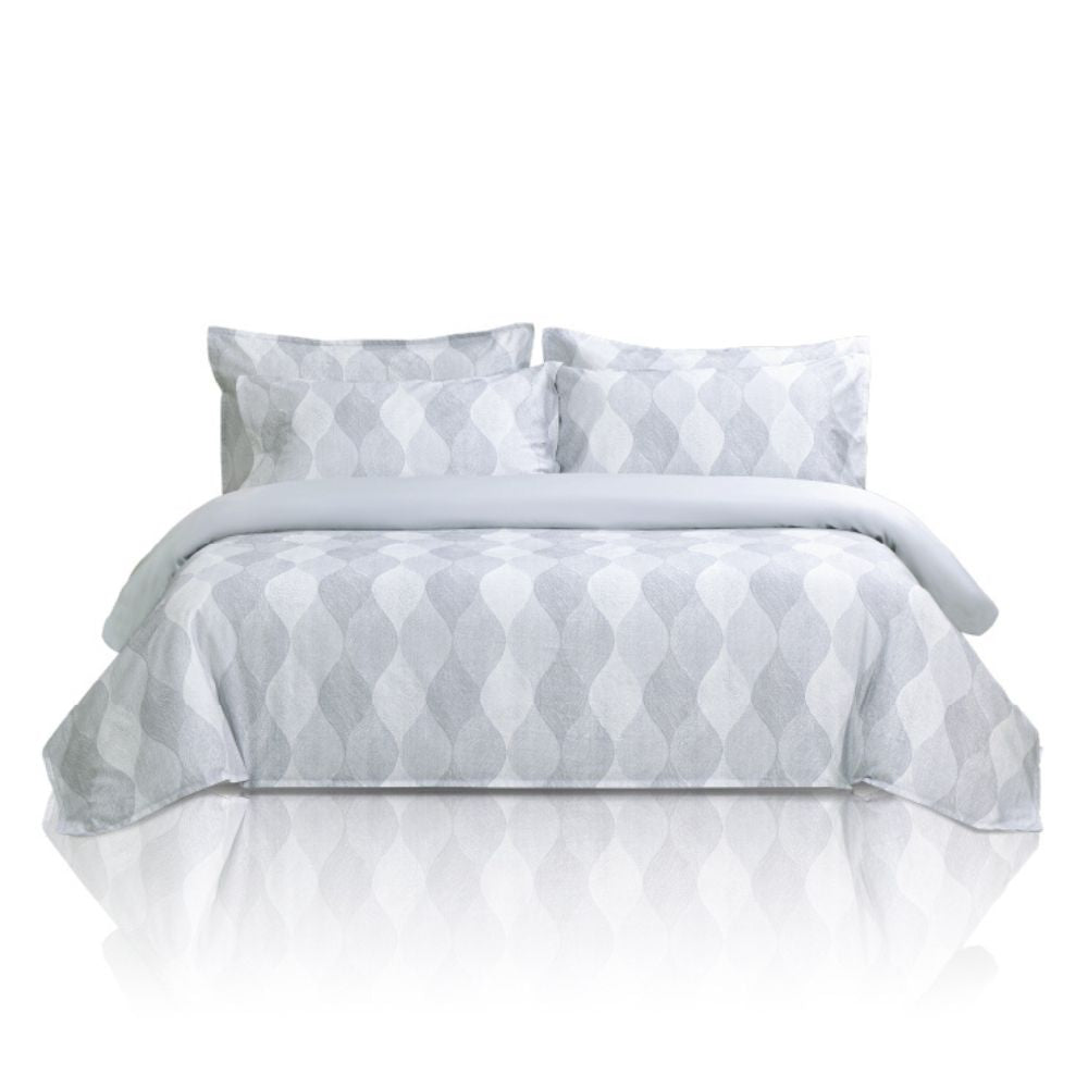 100% Long Staple Cotton Prints 1100TC Bed Set - Seiryu