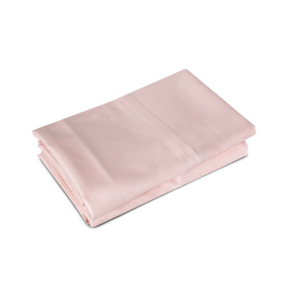 100% Long Staple Cotton Solid 1100TC Pillow Shame 2pcs- Sango Peach