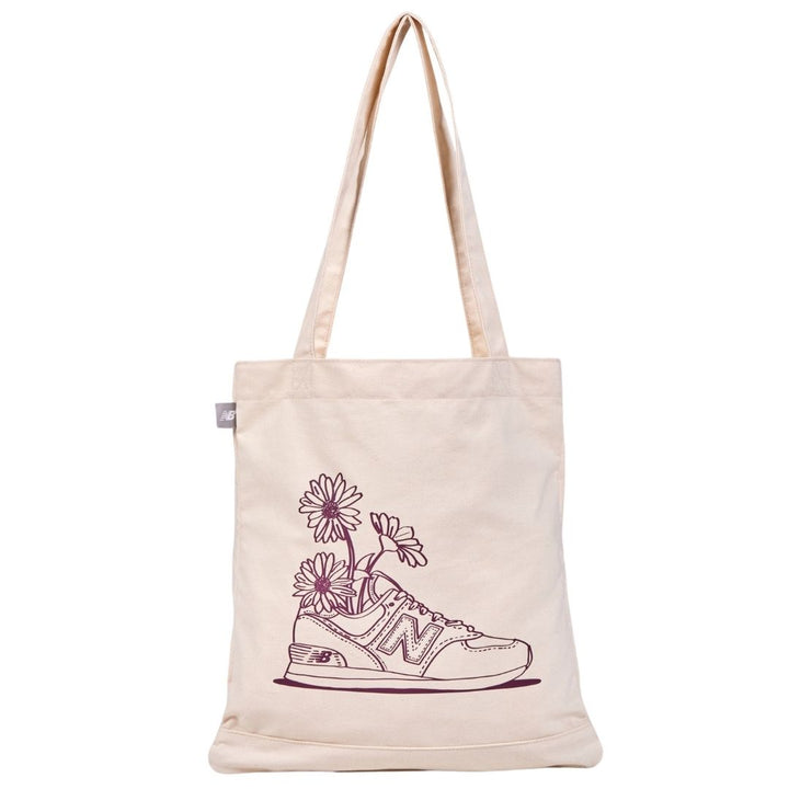 Graphic Tote (Faded-Plum)