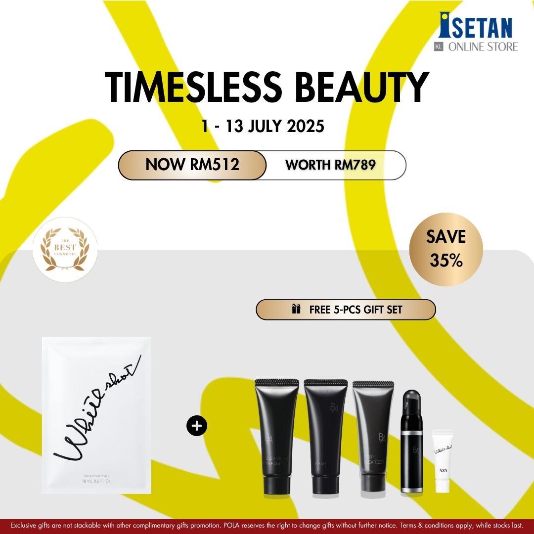BEAUTY : White Shot Mask QXS (7 sheets), Gift worth RM277