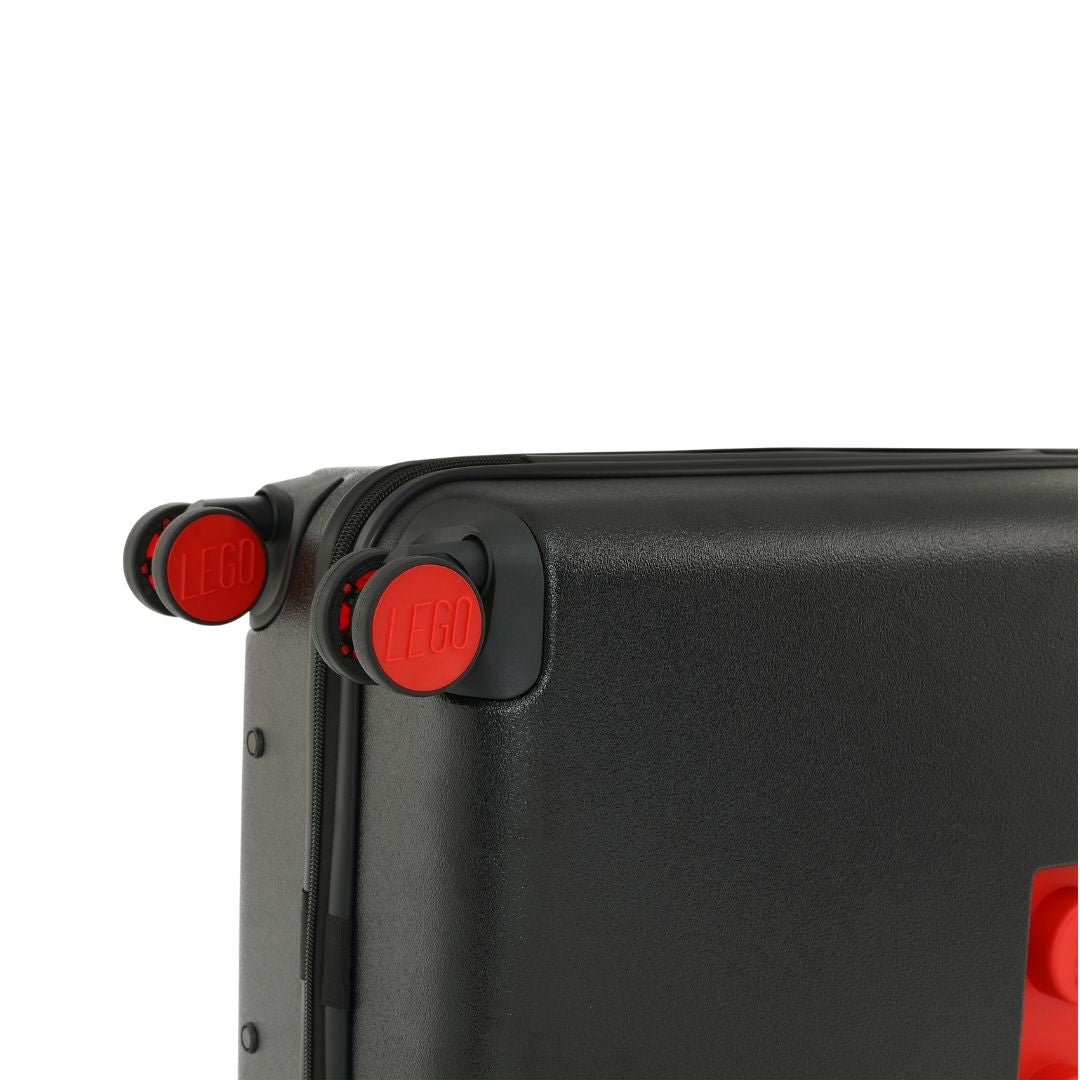 Signature 2022 Brick 2x2 Trolley Double Wheels (Black & Bright Red) Set