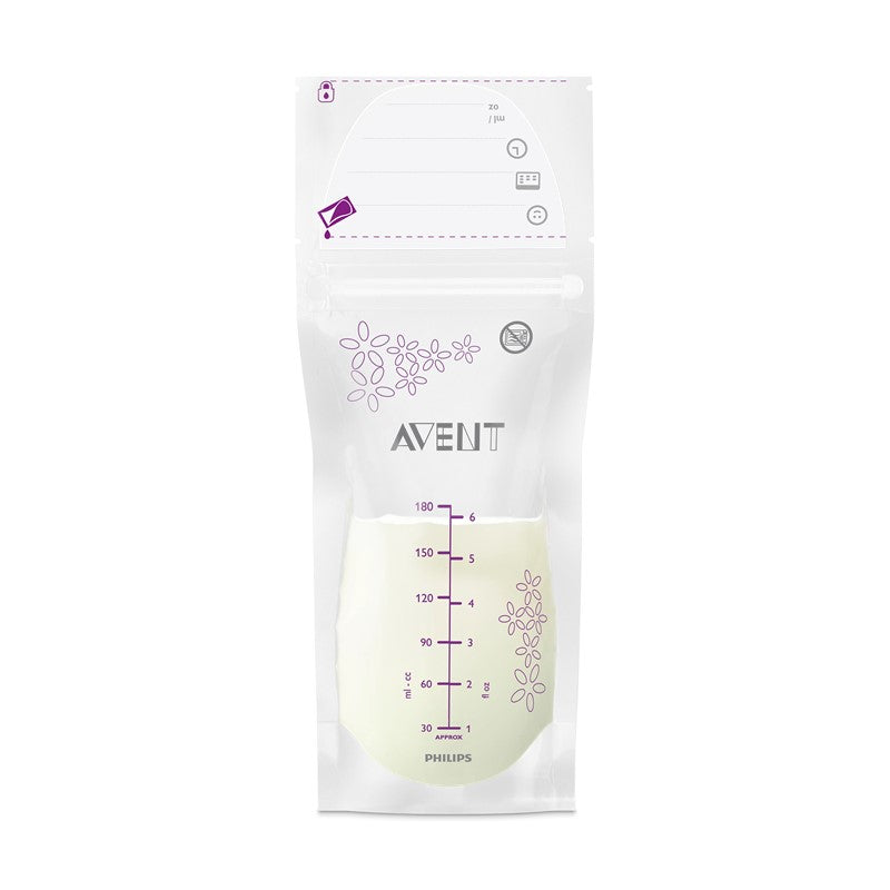 Philips Avent Breast Milk Bags 6OZ/180ML (25pcs/Bag)