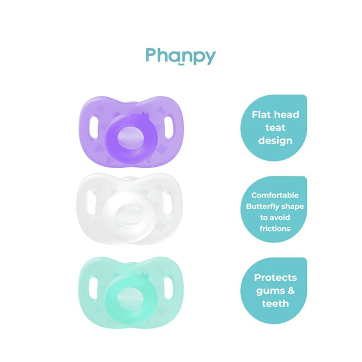 Phanpy Silicone Flat Head Pacifier