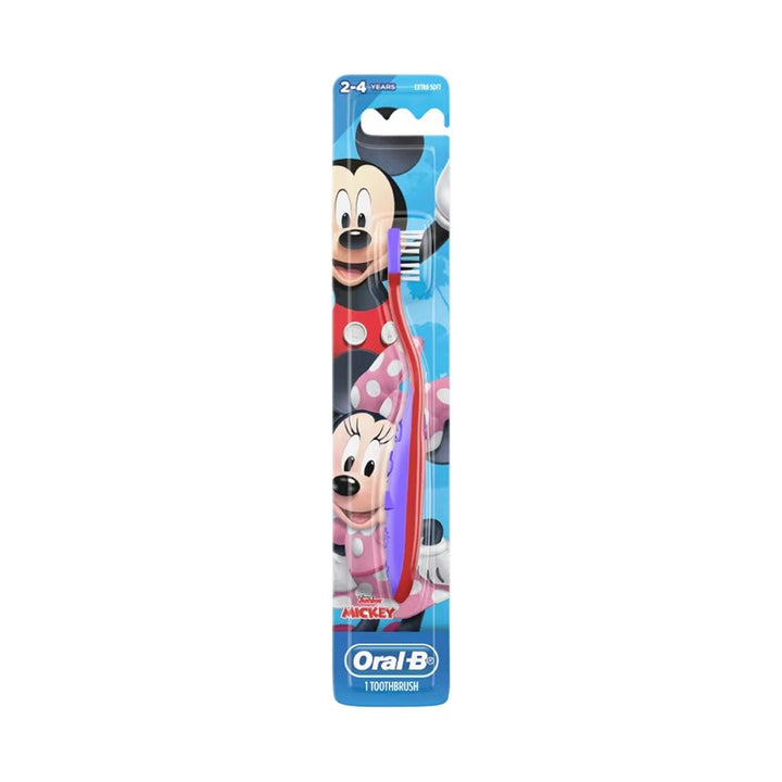 Pro-Expert Stages 2 (2-4 Years) Kids Toothbrush - Mickey & Minnie (Assorted)