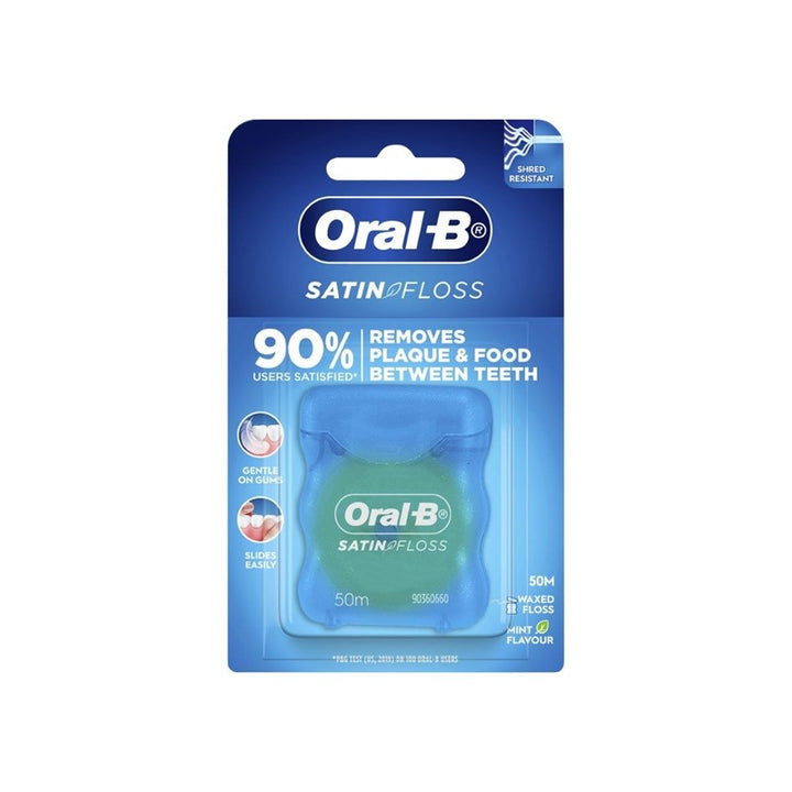 Satin Dental Floss Mint 50M