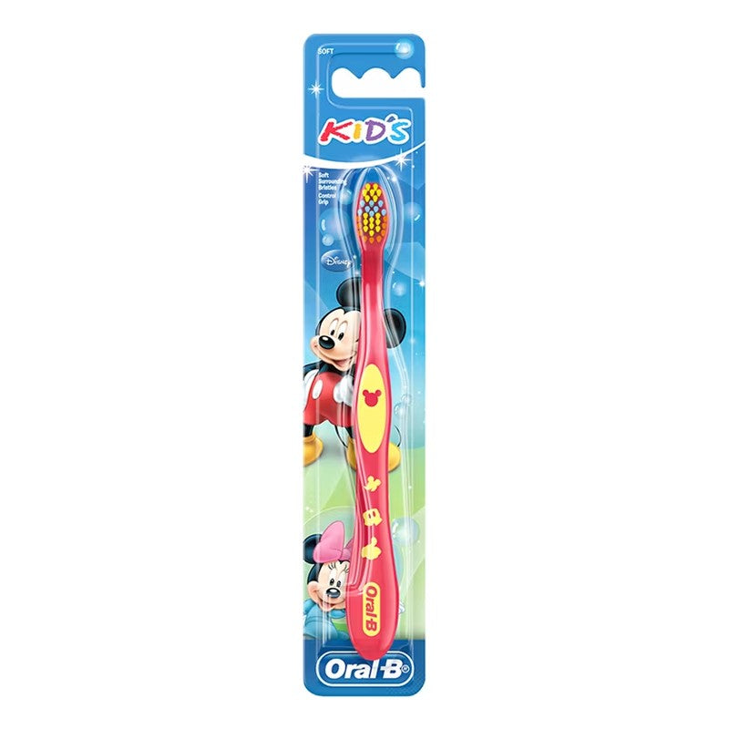 Mickey Kids Toothbrush (2-7 Years) 1s - Assorted (Extra Soft)
