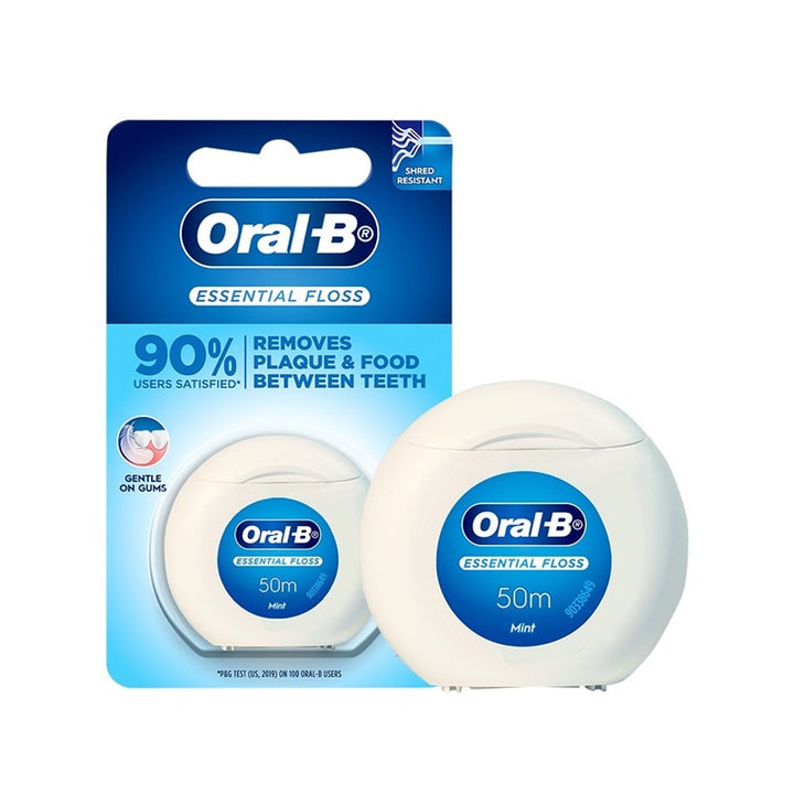 Essential Waxed Dental Floss 50M