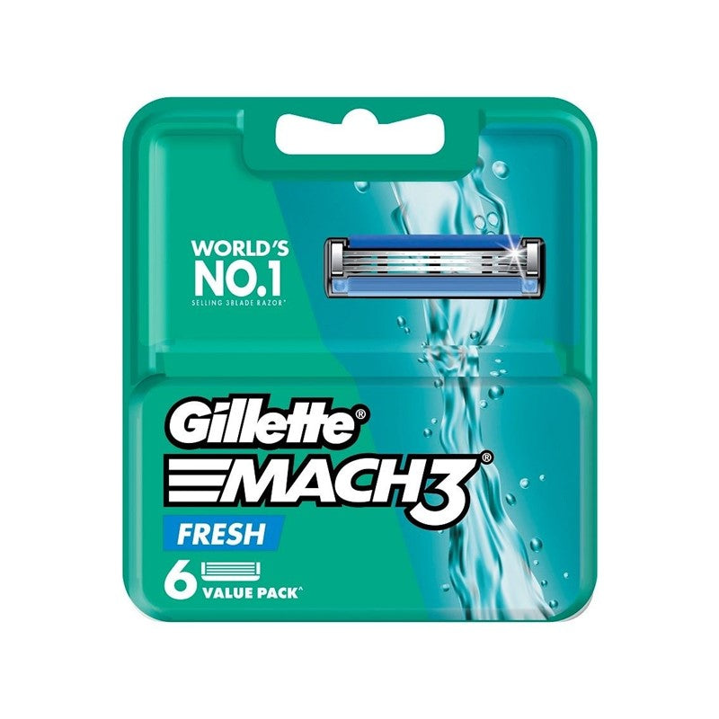 Mach3+ Fresh Cartridge Refill 6s