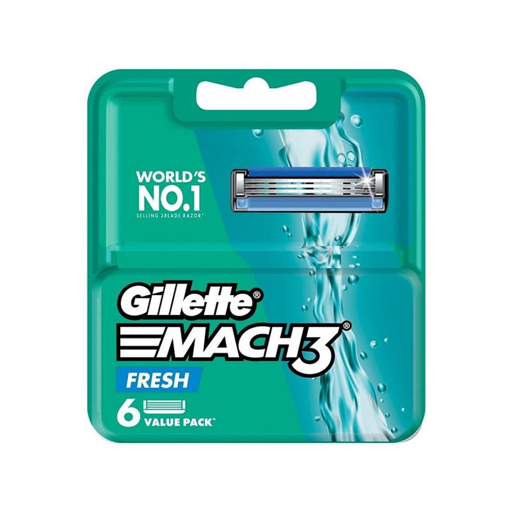 Mach3+ Fresh Cartridge Refill 6s