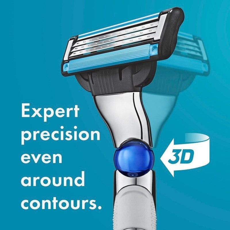 Mach3 Turbo Razor 3D 1s + Cartridges Refill 1s