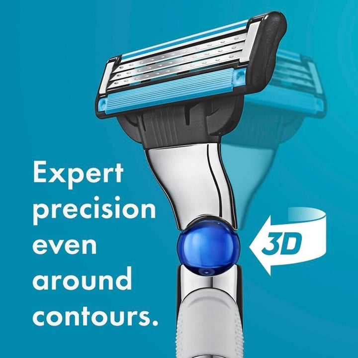 Mach3 Turbo Razor 3D 1s + Cartridges Refill 1s