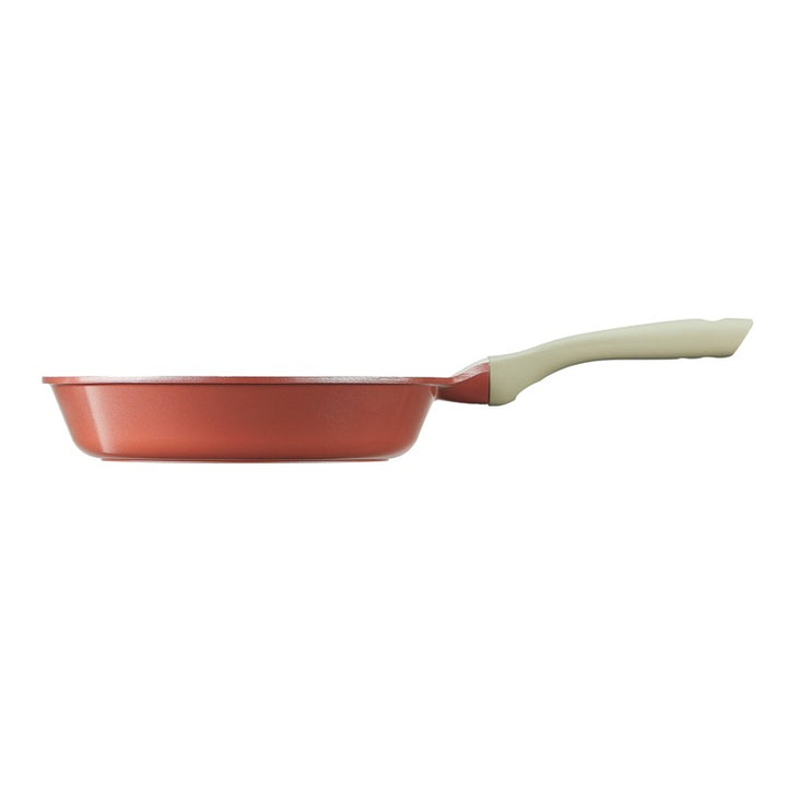 Omi Simple Marble Fry Pan 26cm (Coral Orange)