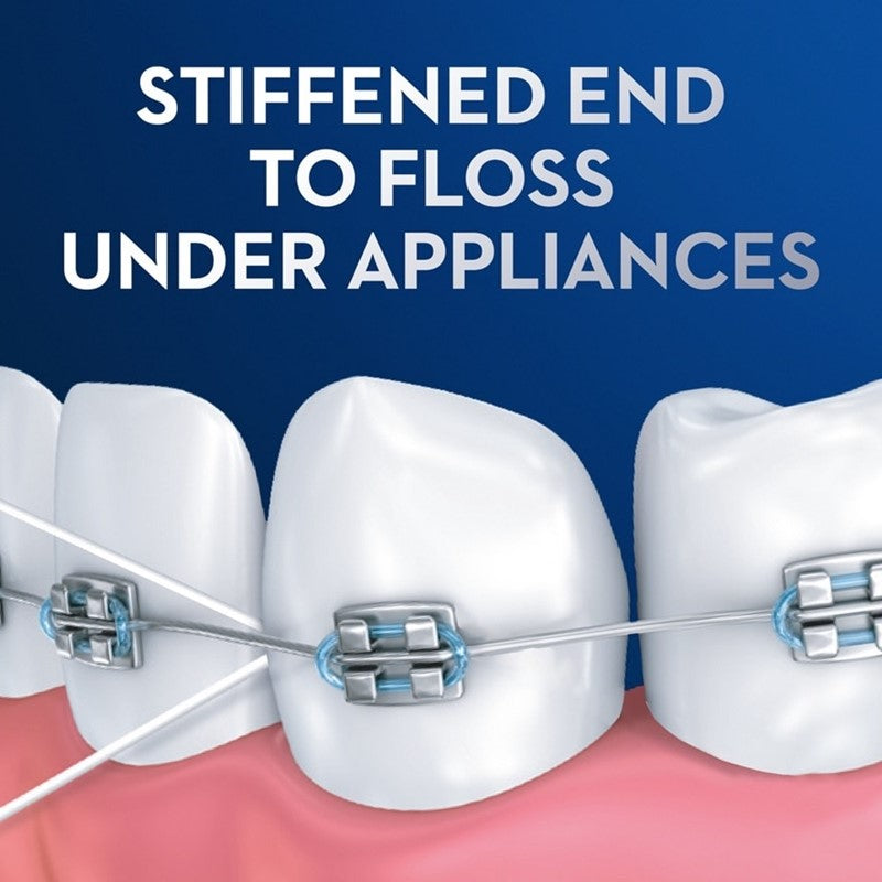 Super Floss Pre-Cut Strands Dental Floss Mint 50s