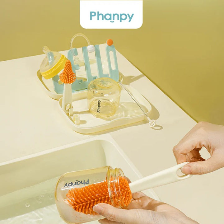 Phanpy Traveling Bottle Brush Drainer Set