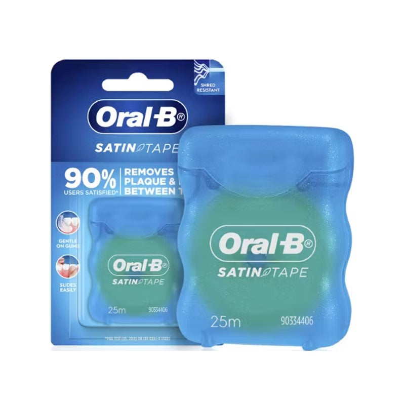 Satin Tape Dental Floss Mint 25M