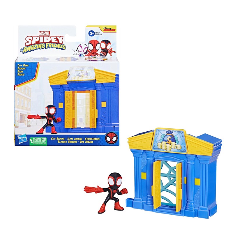 F6688 Spidey and His Amazing Friends City Blocks (Assorted)