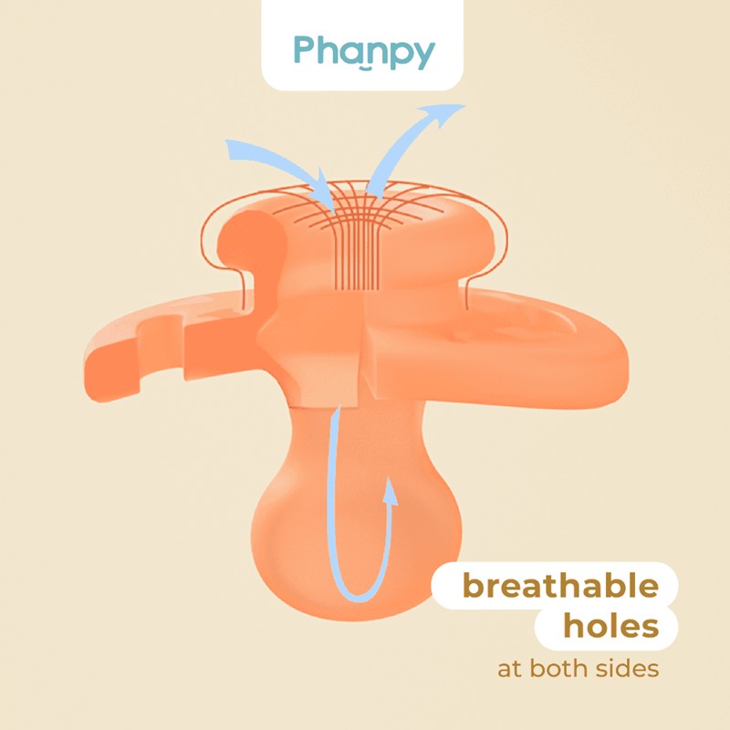 Phanpy Silicone Flat Head Pacifier