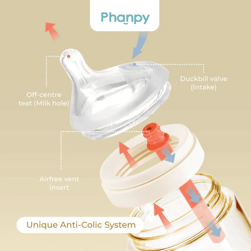 Phanpy Anti Colic PPSU Bottle (160ml/240ml)
