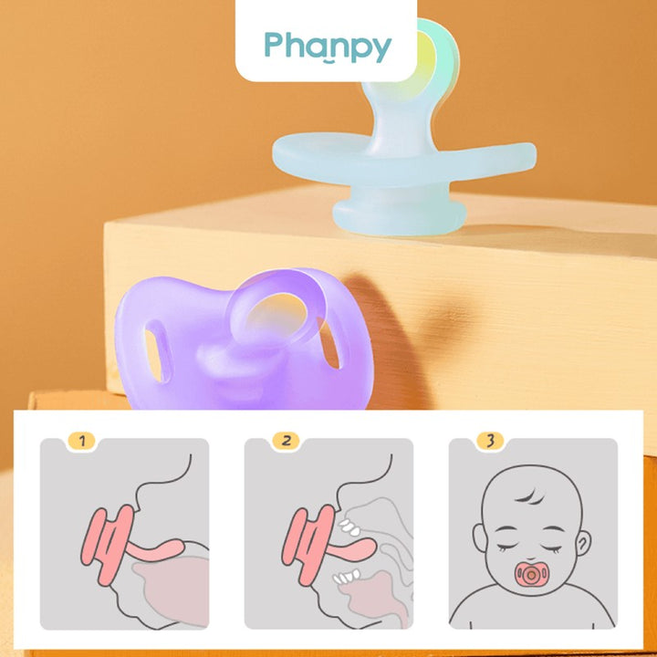 Phanpy Silicone Flat Head Pacifier