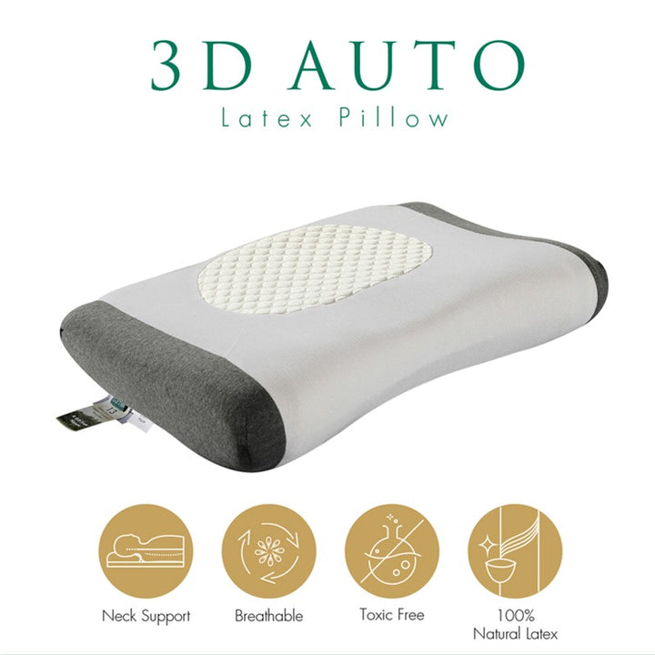 3D Auto Latex Pillow