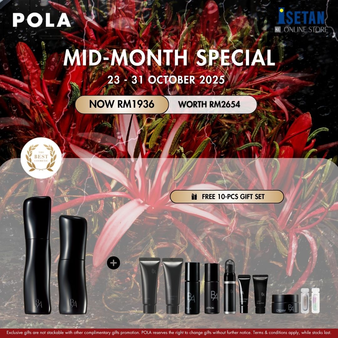 PINK : B.A 7th Lotion 120ml & Milk 80ml, Gift worth RM718