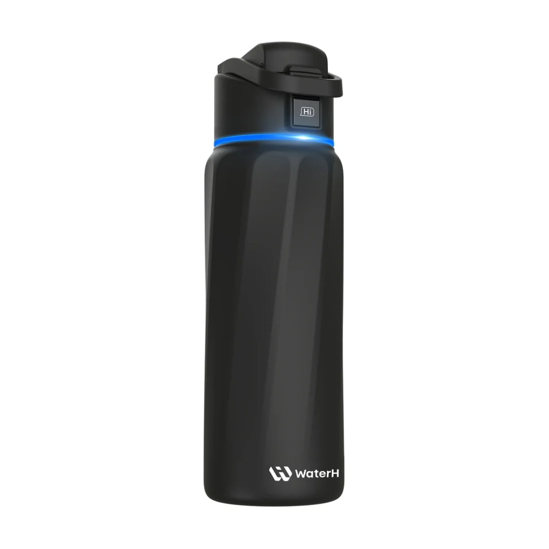 WaterH Boost Smart Water Bottle : 32oz Hydration Tracker with APP & Insulation
